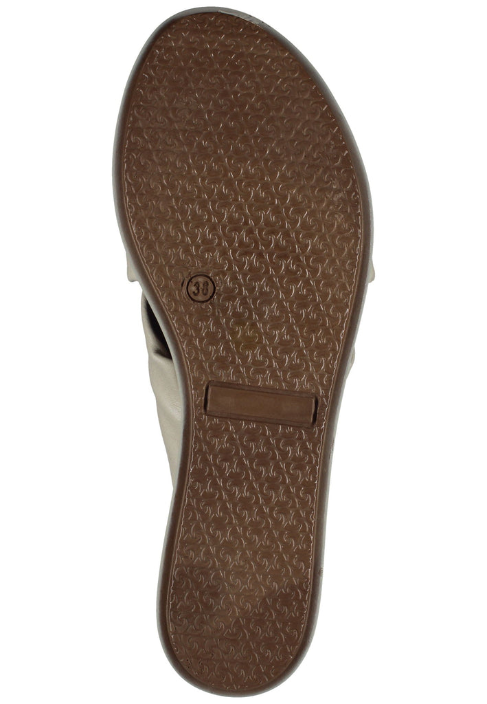 Inuovo Pantoletten Leder Bone