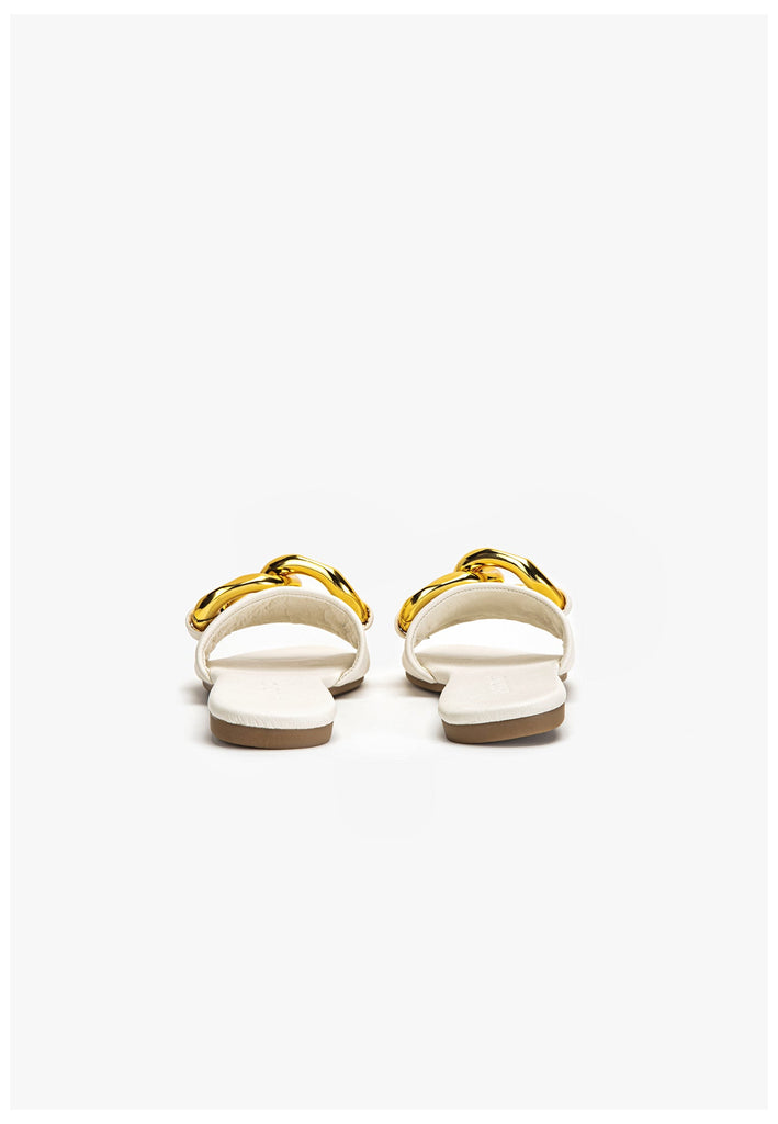 Inuovo Pantoletten Leder Cream