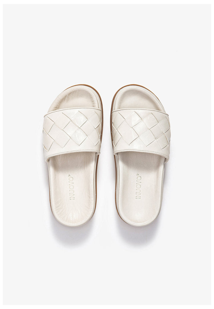 Inuovo Pantoletten Leder Cream