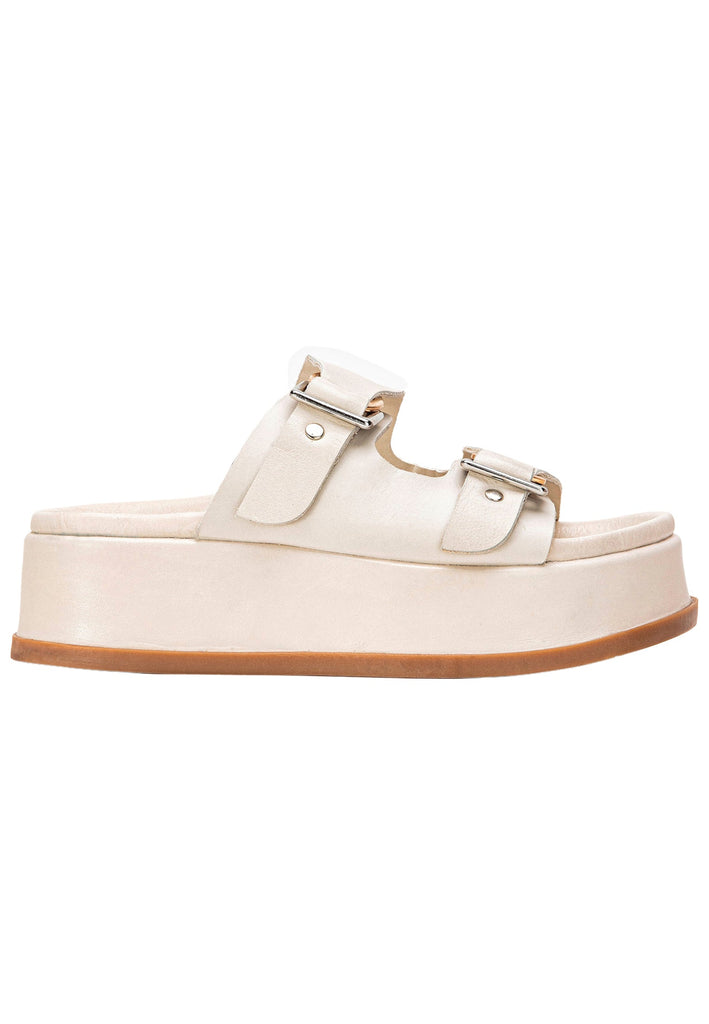 Inuovo Pantoletten Leder Cream