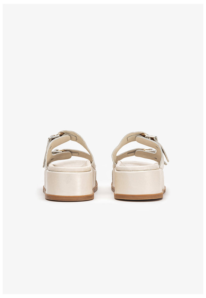 Inuovo Pantoletten Leder Cream