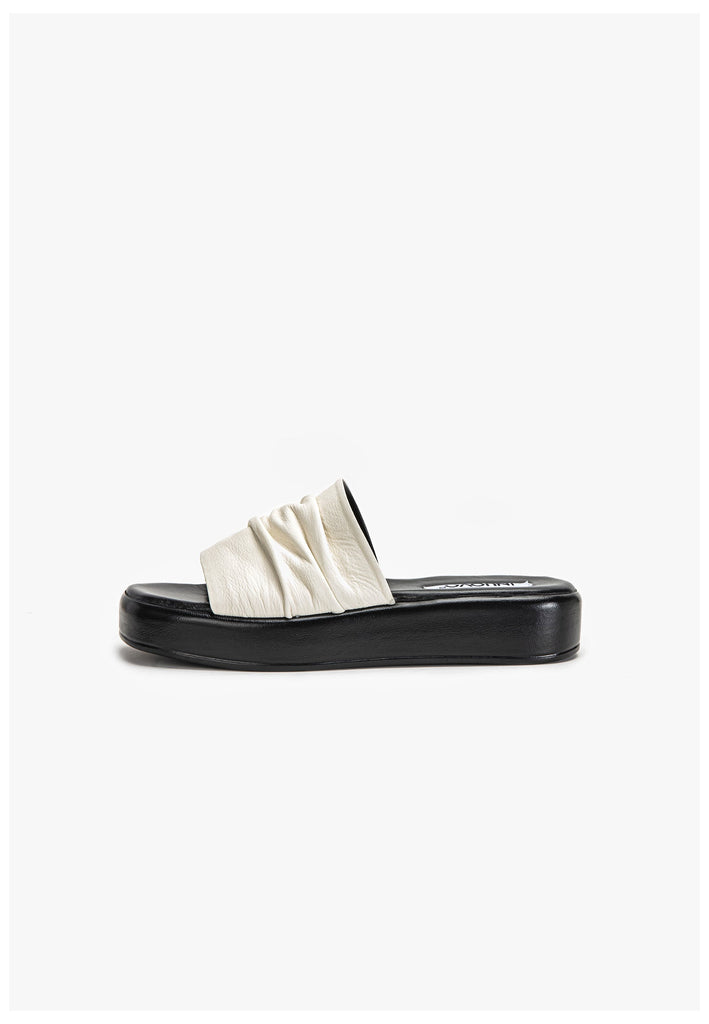 Inuovo Pantoletten Leder Cream