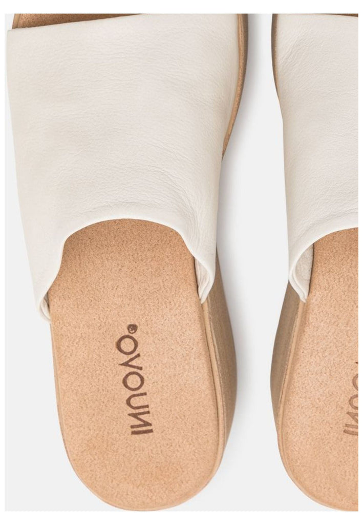Inuovo Pantoletten Leder Creme