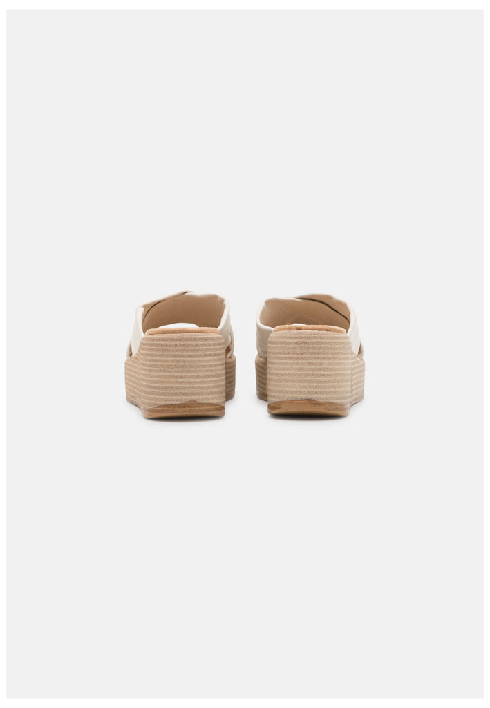 Inuovo Pantoletten Leder Creme