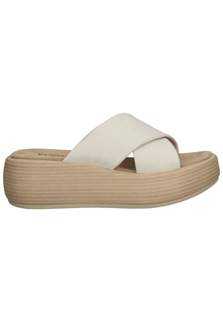 Inuovo Pantoletten Leder Creme