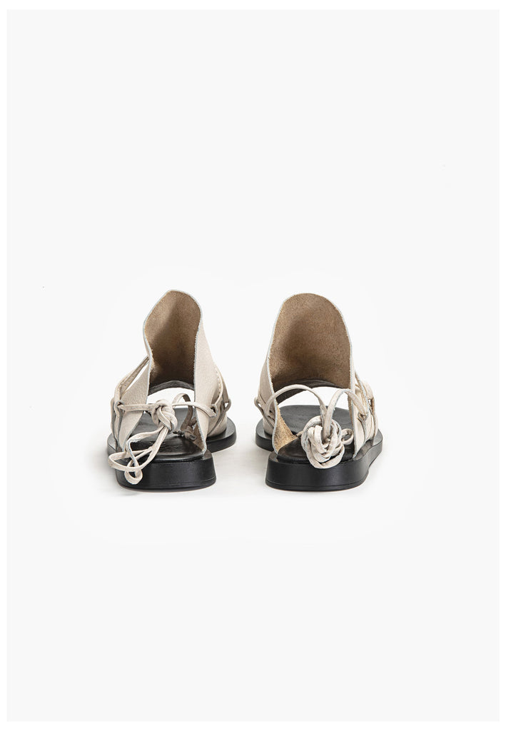 Inuovo Pantoletten Leder Creme