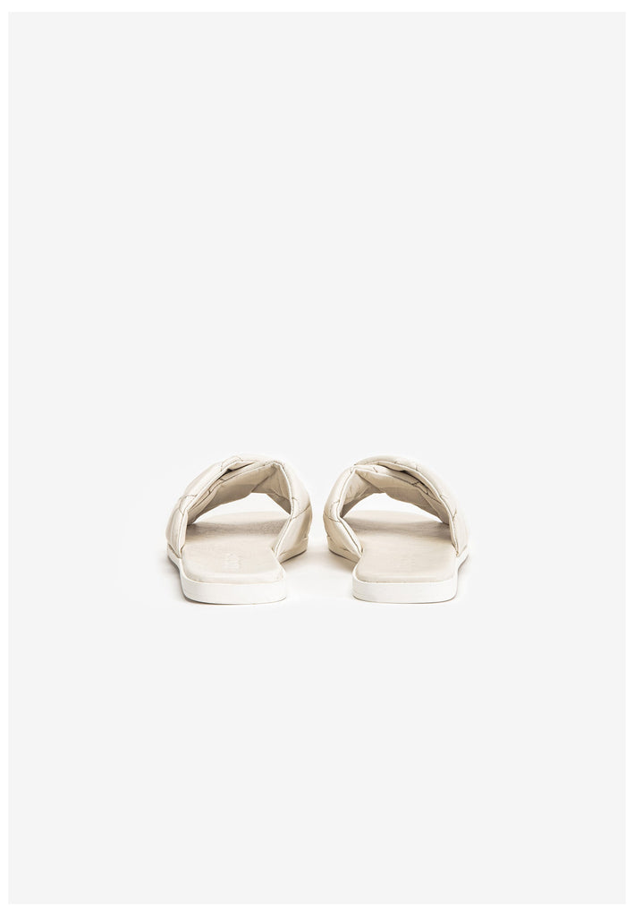 Inuovo Pantoletten Leder Creme