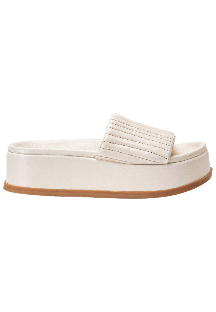 Inuovo Pantoletten Leder Creme