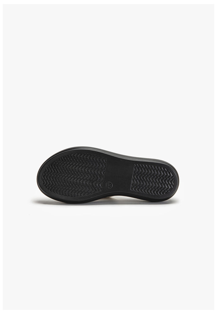 Inuovo Pantoletten Leder Creme