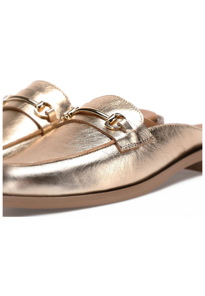 Inuovo Pantoletten Leder Gold