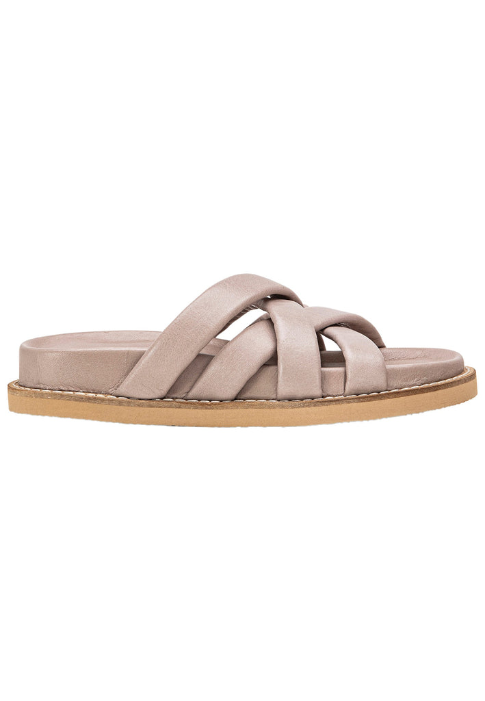 Inuovo Pantoletten Leder Grau