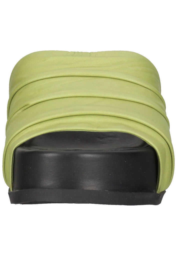 Inuovo Pantoletten Leder Grün