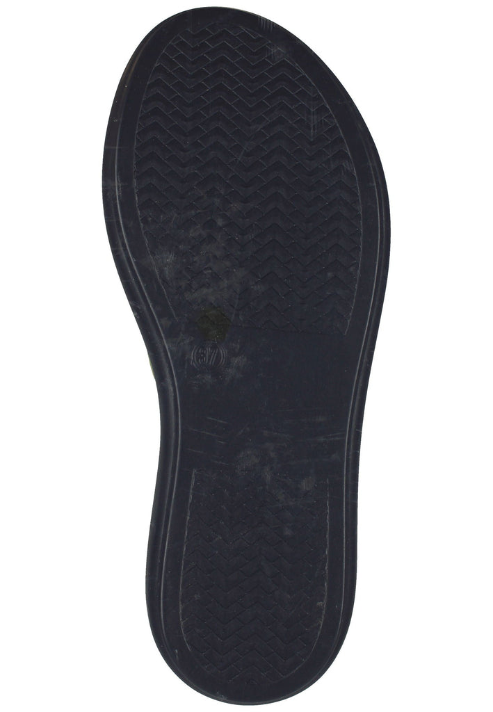 Inuovo Pantoletten Leder Grün