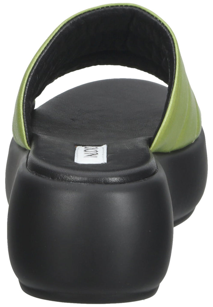 Inuovo Pantoletten Leder Grün