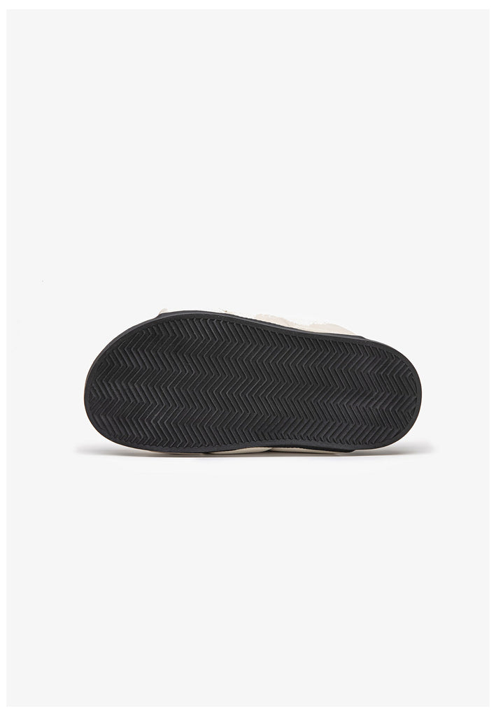 Inuovo Pantoletten Leder Hellbeige