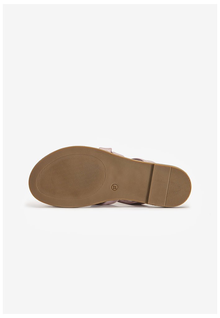 Inuovo Pantoletten Leder Lilac