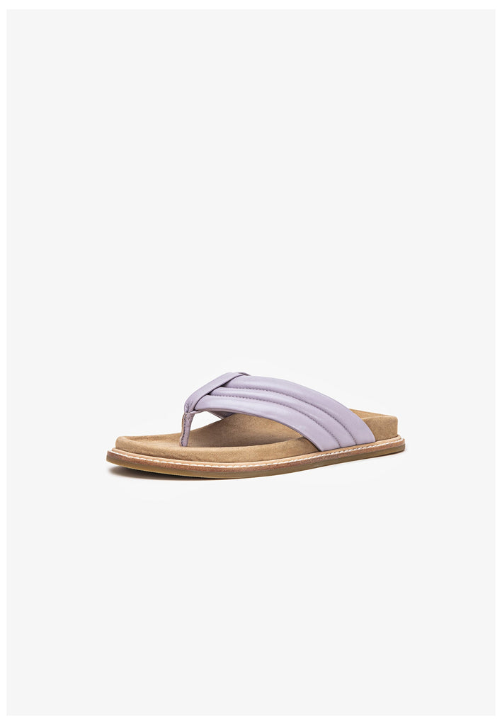 Inuovo Pantoletten Leder Lilac