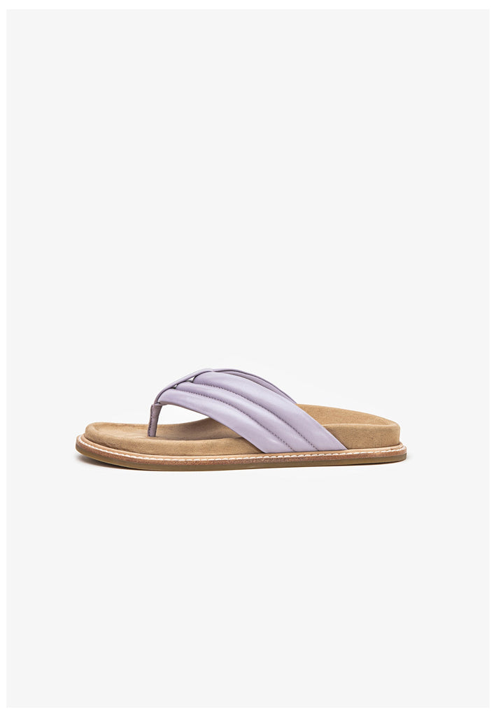 Inuovo Pantoletten Leder Lilac