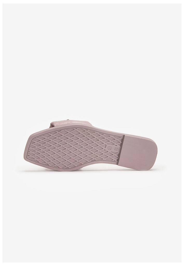 Inuovo Pantoletten Leder Lilac