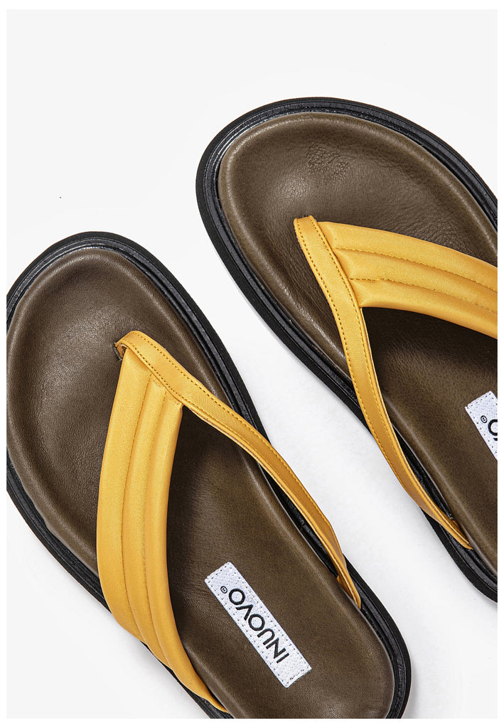 Inuovo Pantoletten Leder Mango