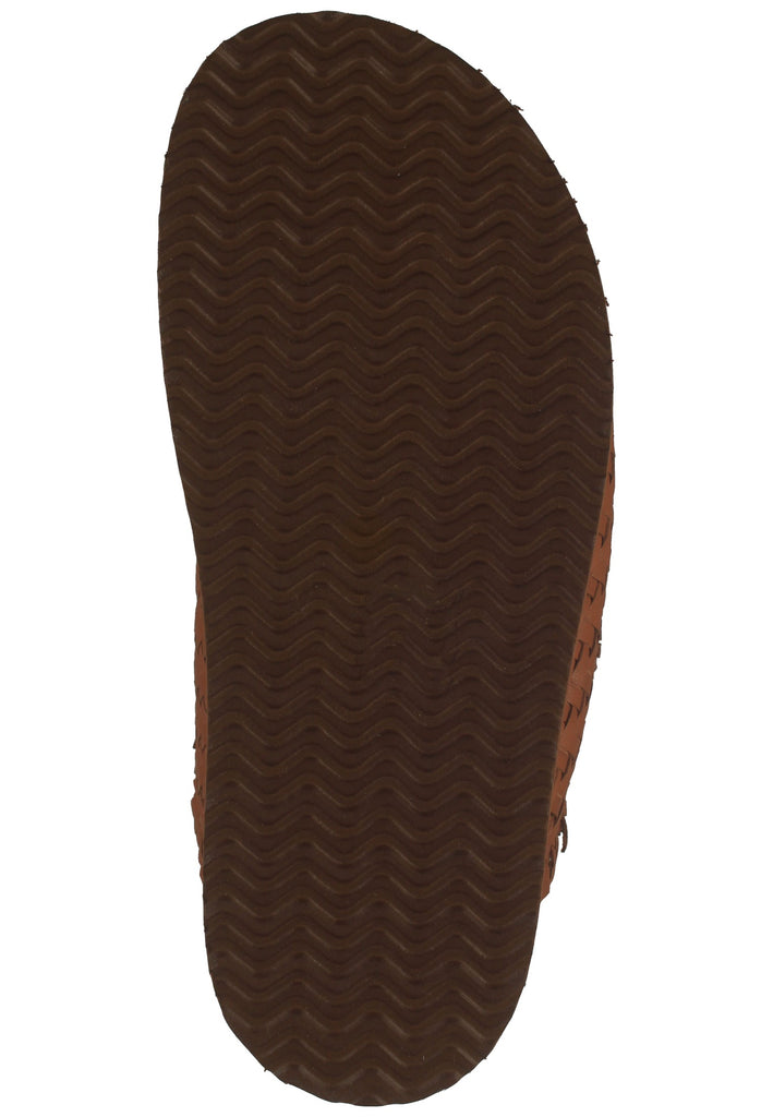 Inuovo Pantoletten Leder Mittelbraun