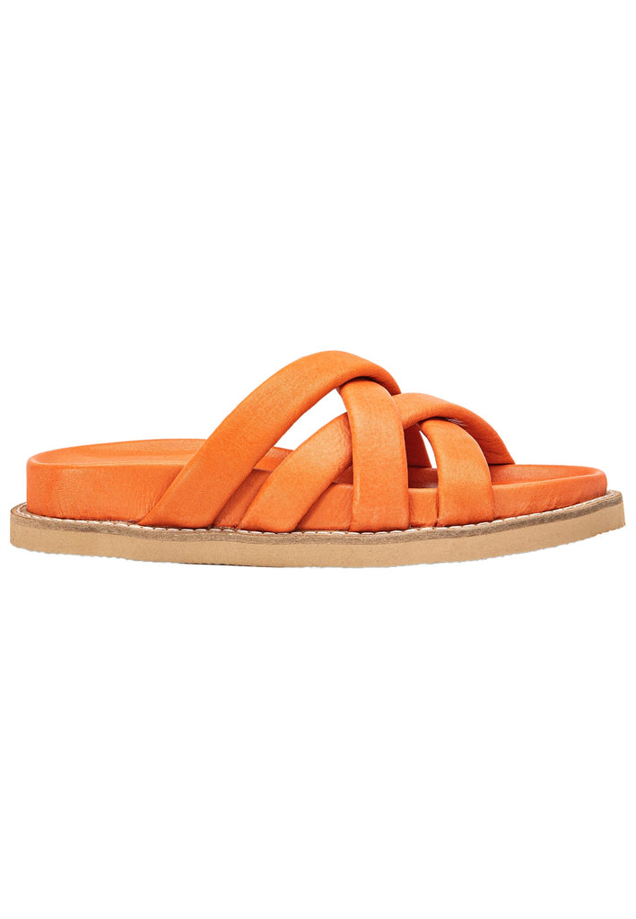 Inuovo Pantoletten Leder Orange
