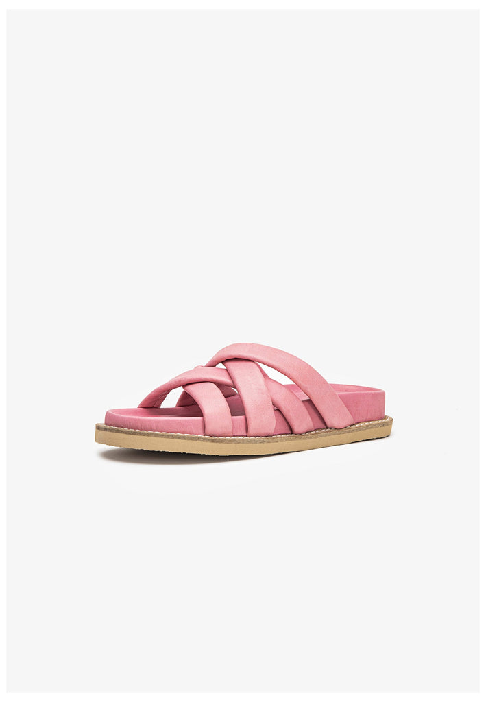 Inuovo Pantoletten Leder Pink