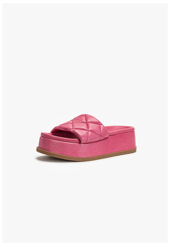 Inuovo Pantoletten Leder Pink