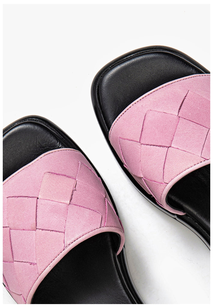 Inuovo Pantoletten Leder Pink