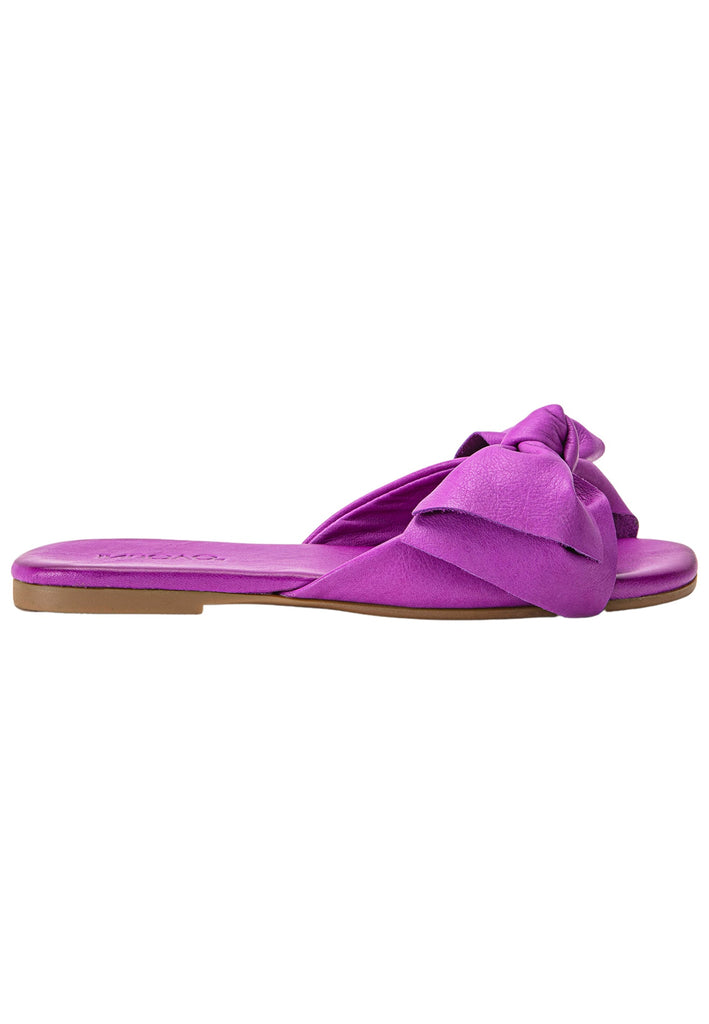 Inuovo Pantoletten Leder Purple