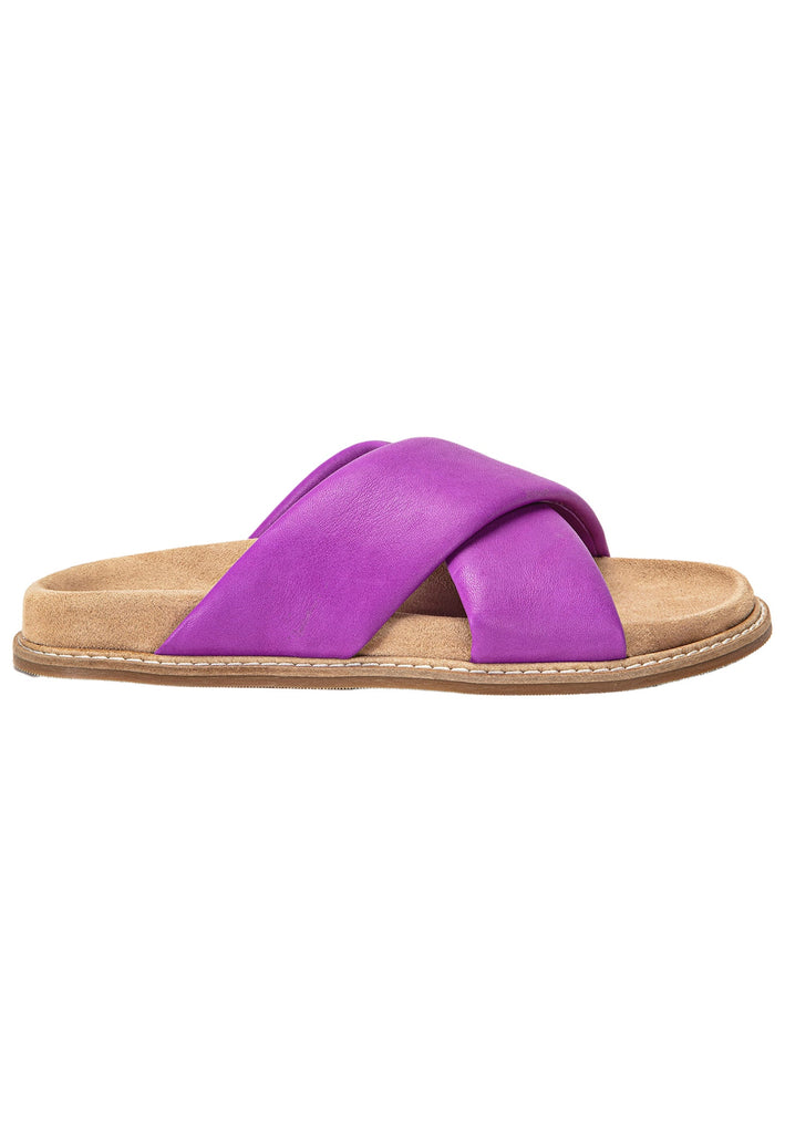 Inuovo Pantoletten Leder Purple