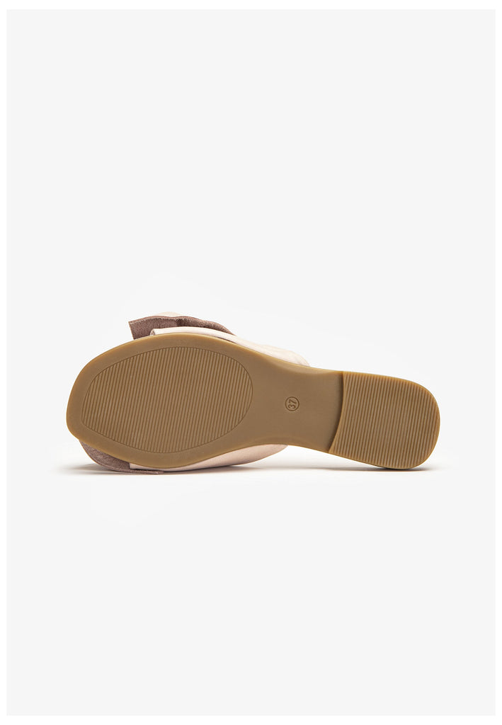 Inuovo Pantoletten Leder Rosa