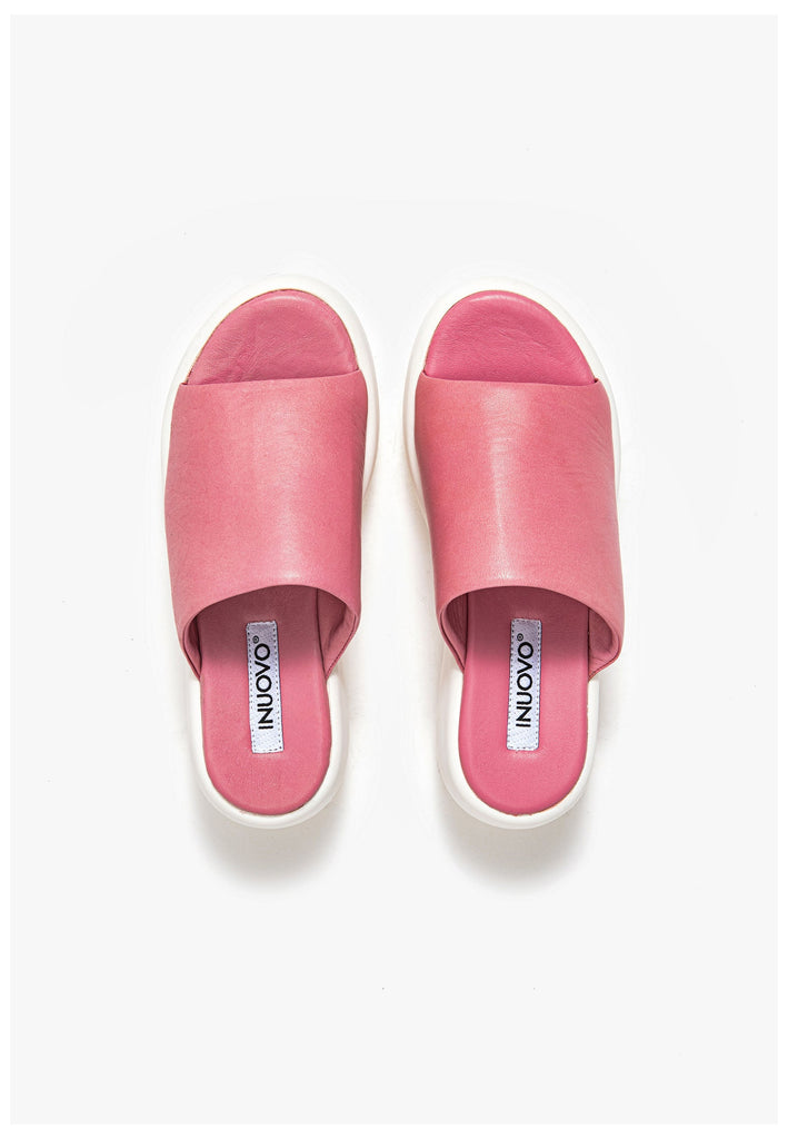 Inuovo Pantoletten Leder Rose