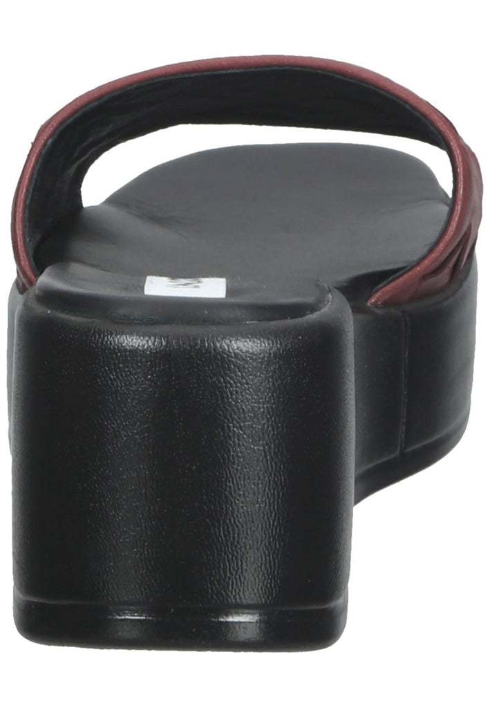 Inuovo Pantoletten Leder Rot