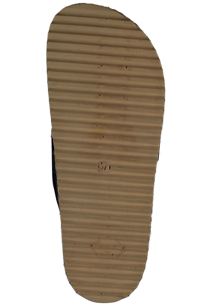 Inuovo Pantoletten Leder Schwarz