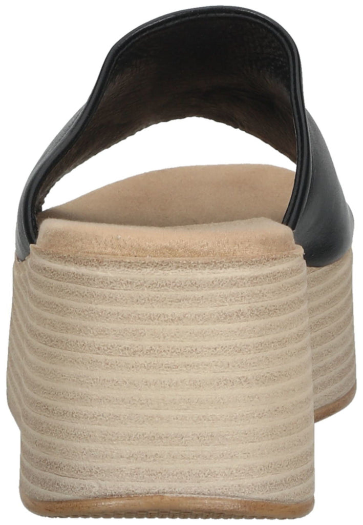 Inuovo Pantoletten Leder Schwarz