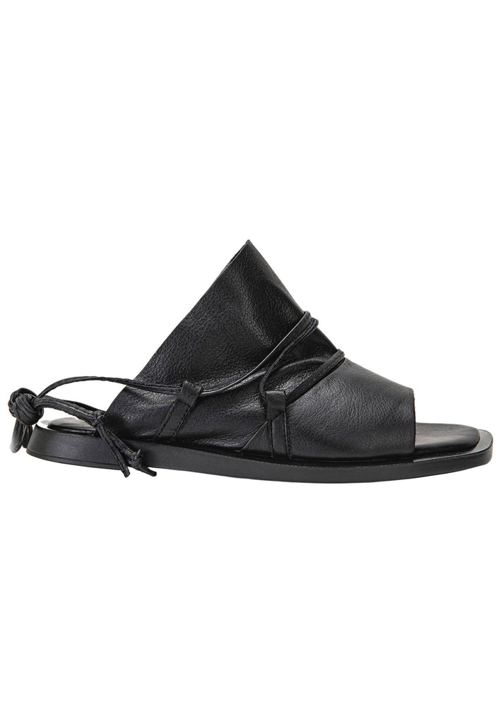 Inuovo Pantoletten Leder Schwarz