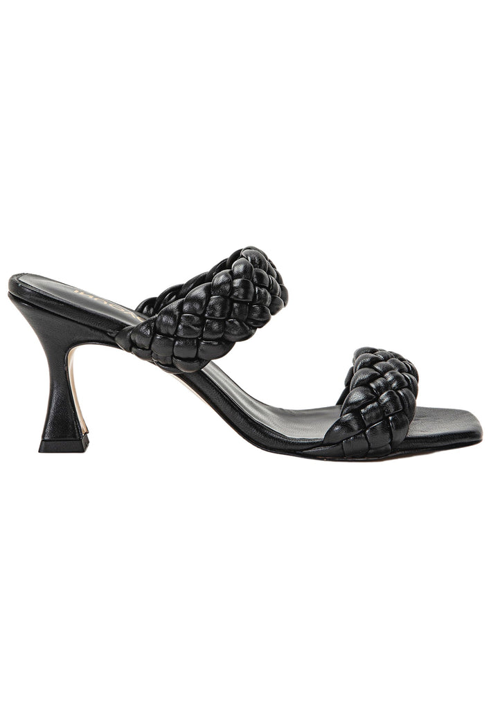 Inuovo Pantoletten Leder Schwarz