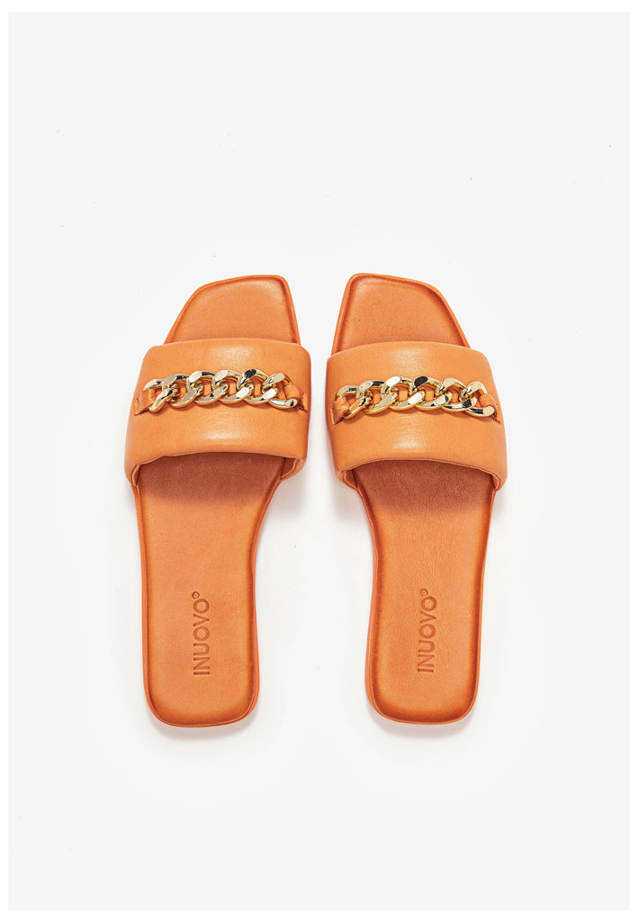 Inuovo Pantoletten Leder Sun