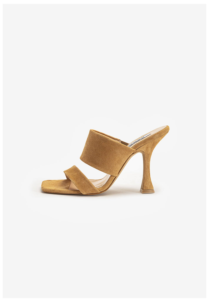 Inuovo Pantoletten Leder Tan