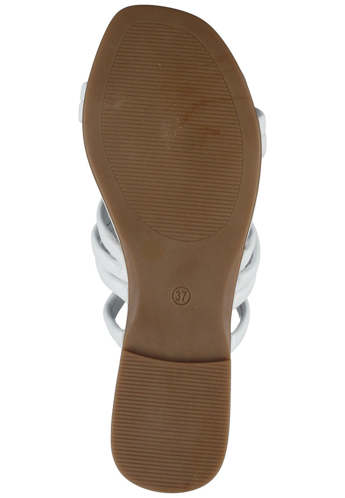 Inuovo Pantoletten Leder Weiß