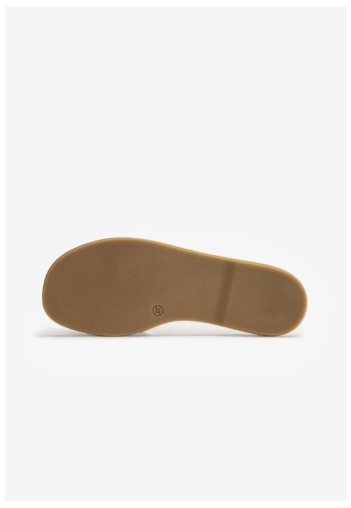 Inuovo Pantoletten Leder Weiß