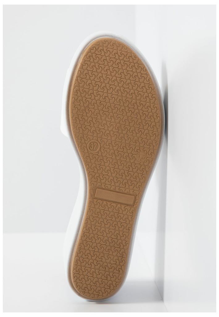 Inuovo Pantoletten Leder Weiß