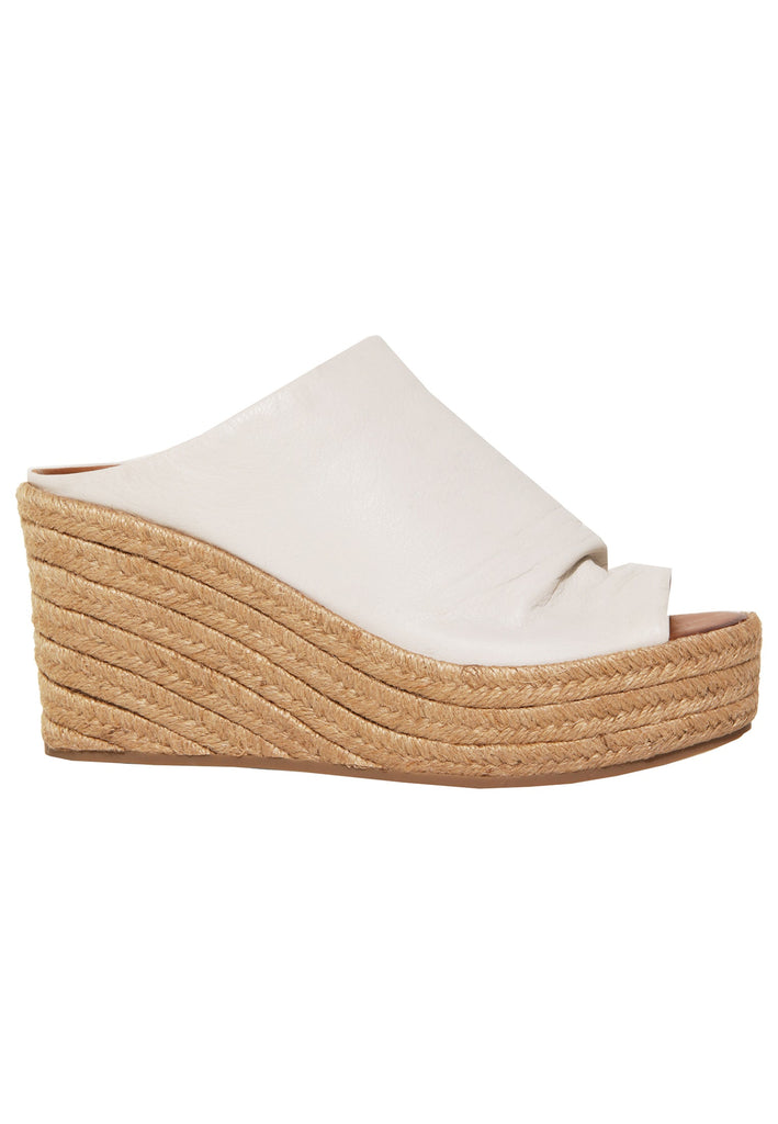 Inuovo Pantoletten Leder Weiß