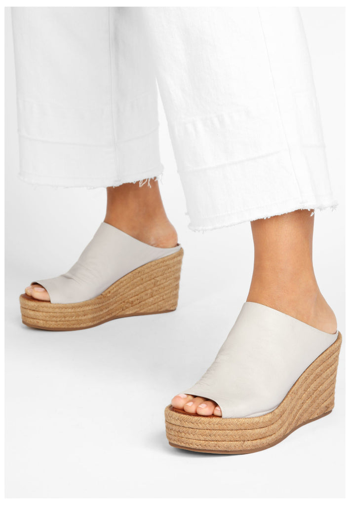 Inuovo Pantoletten Leder Weiß