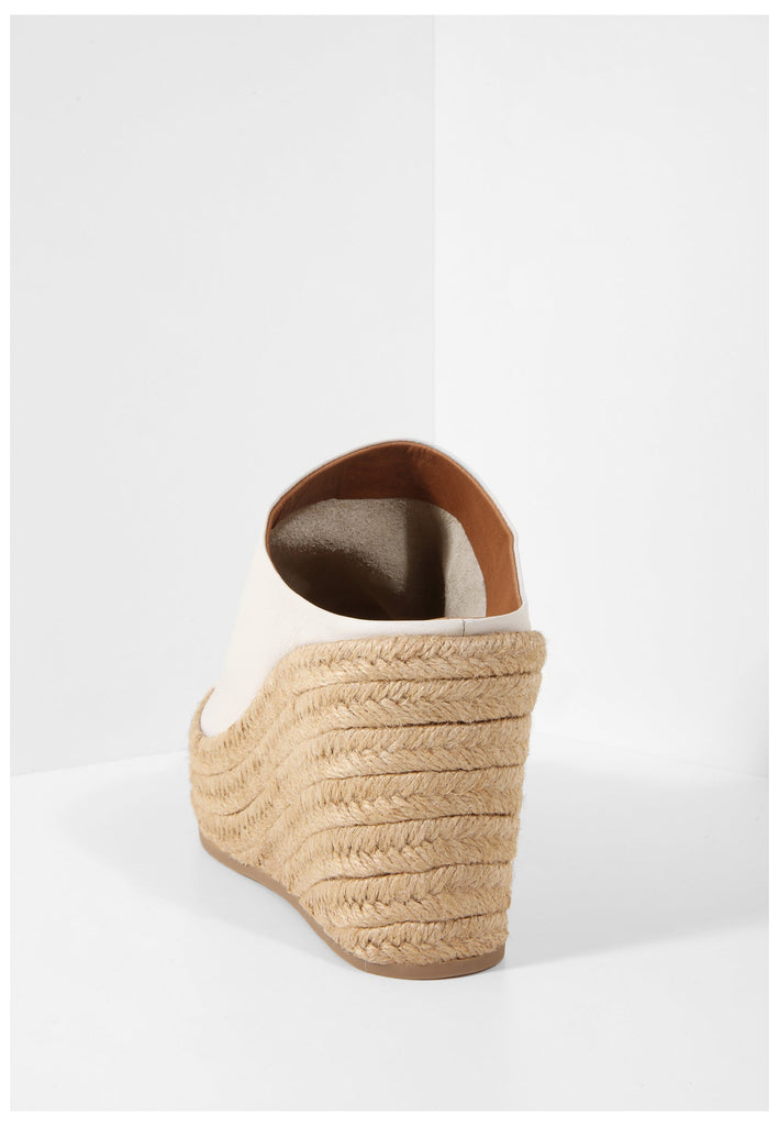 Inuovo Pantoletten Leder Weiß