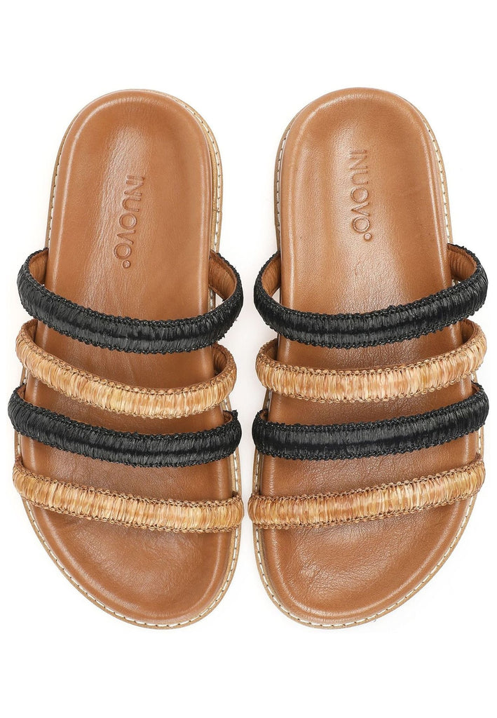 Inuovo Pantoletten Textil Cappucino