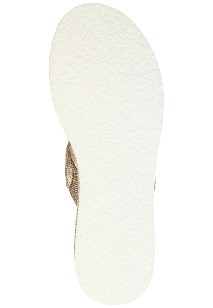 Inuovo Pantoletten Textil Gold