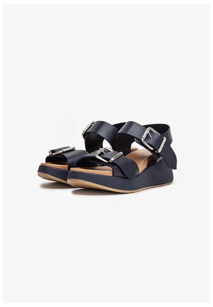 Inuovo Sandalen Glattleder Navy