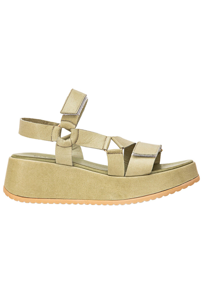 Inuovo Sandalen Glattleder Olive